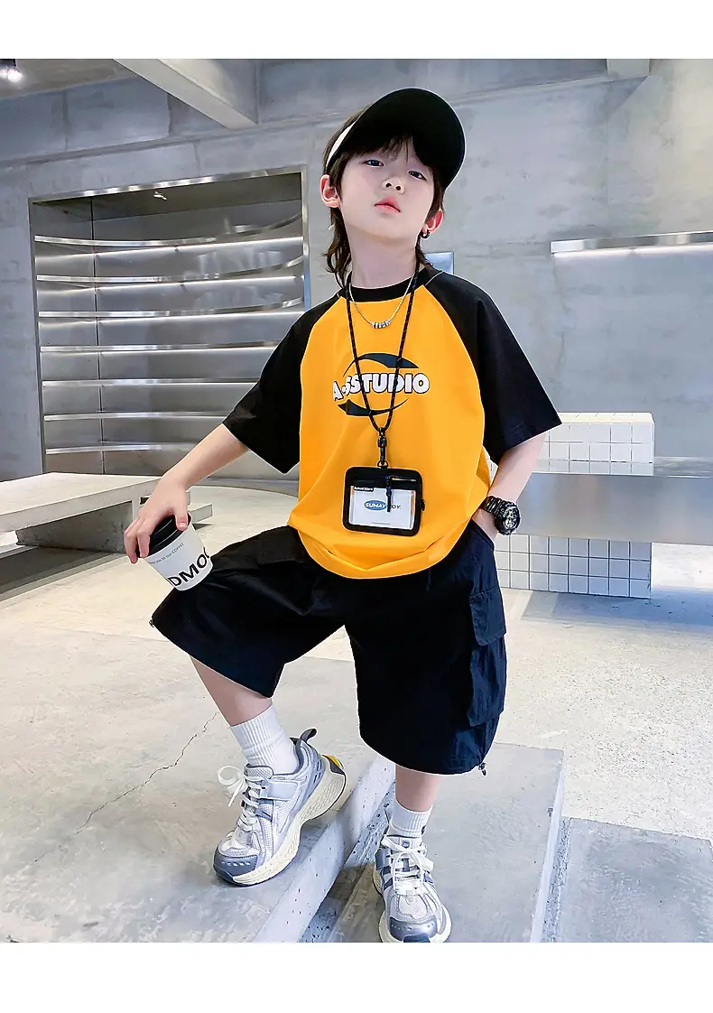 Trendy Boys Green Black T-Shirt Summer 2025 — feature 13