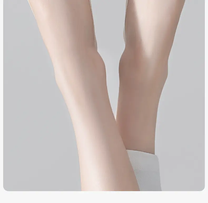 Socks Women's Summer Boat Socks Shallow Mouth Mesh Ice Socks with High Heels Non-Falling Plaid Breathable Invisible Socks — feature 21