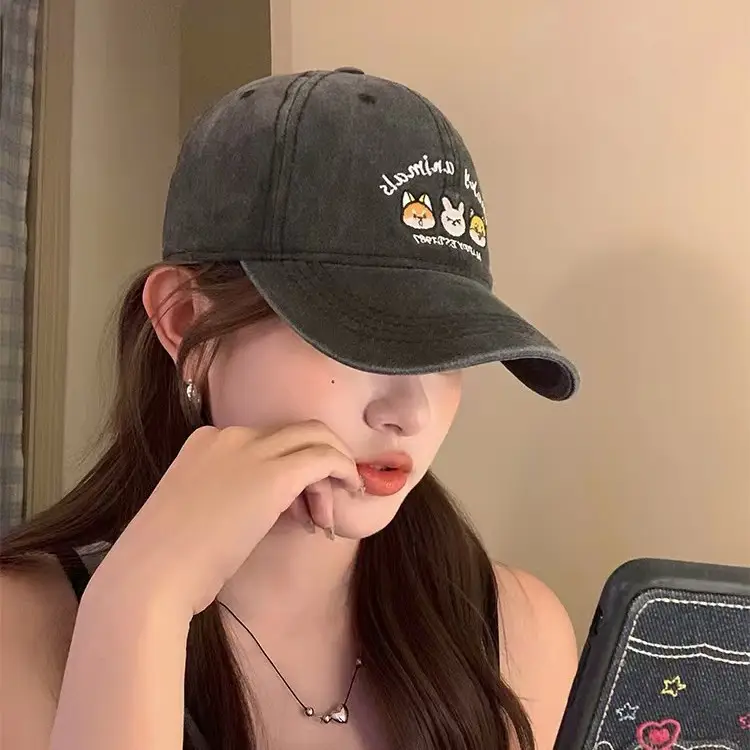 American Cartoon Girls Baseball Cap Sun Hat - Image 6