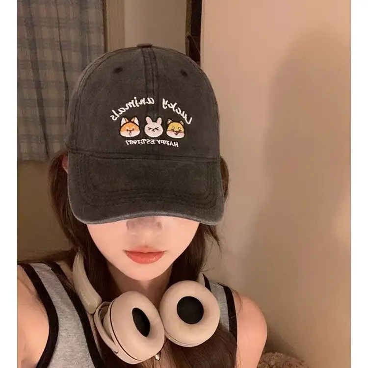 American Cartoon Girls Baseball Cap Sun Hat - Image 7