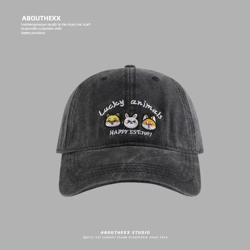 American Cartoon Girls Baseball Cap Sun Hat — feature 17