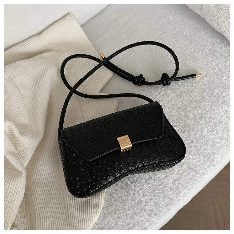 White Stone Pattern Shoulder Bag for Women — feature 23