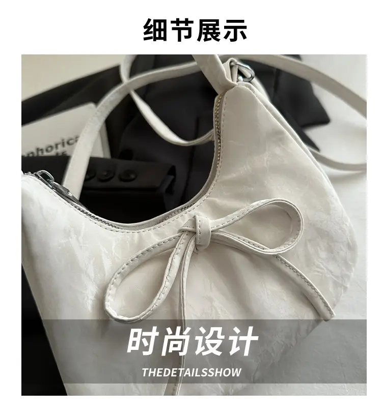 Silver Bow Crossbody Bag for Women 2025 — feature 3