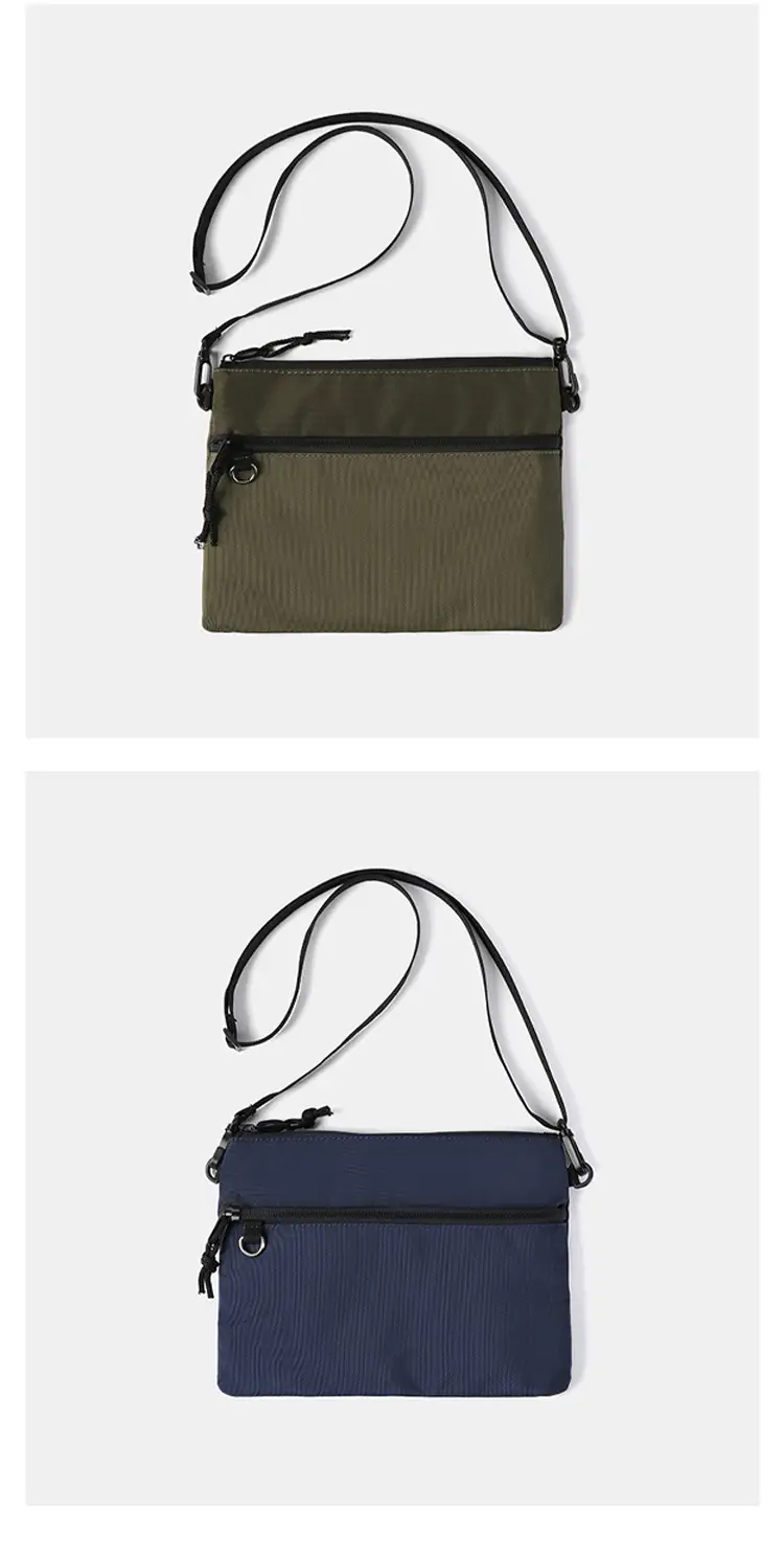 Black Crossbody Shoulder Bag for Men — feature 15