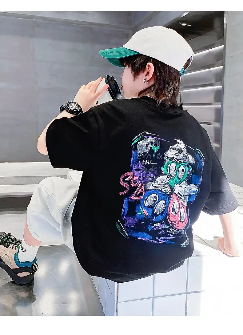 Trendy Cartoon T-Shirt for Boys Summer 2026 — feature 18