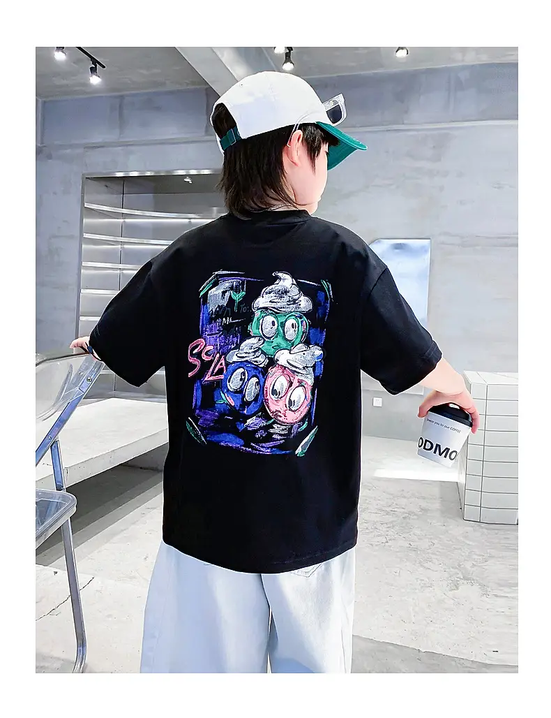 Trendy Cartoon T-Shirt for Boys Summer 2026 — feature 21