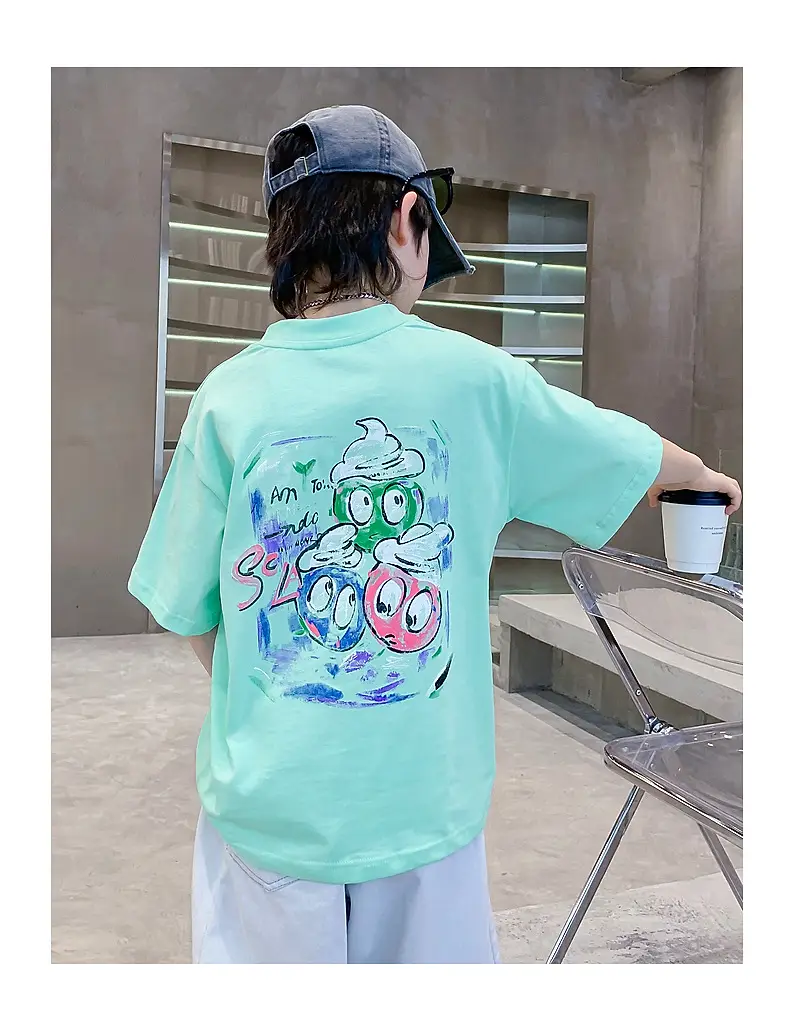 Trendy Cartoon T-Shirt for Boys Summer 2026 — feature 28