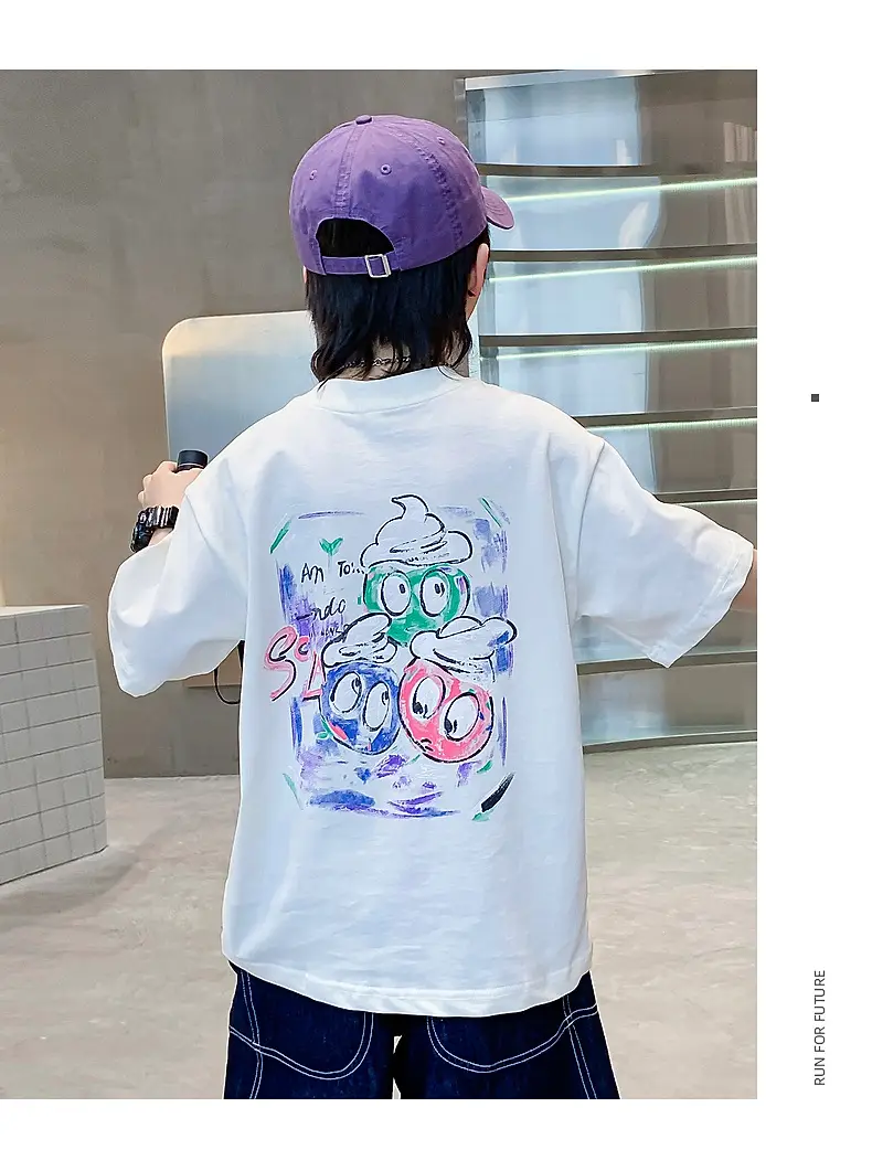 Trendy Cartoon T-Shirt for Boys Summer 2026 — feature 32