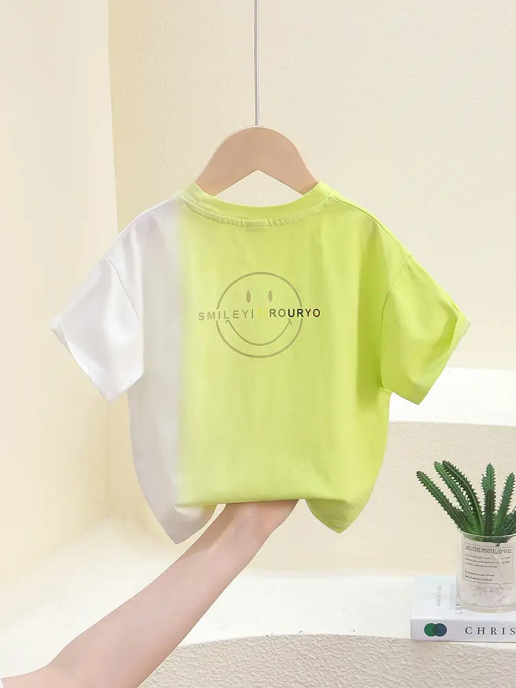 7813 Boys T-Shirt Gradient Tie-Dye Summer Kids - Image 6