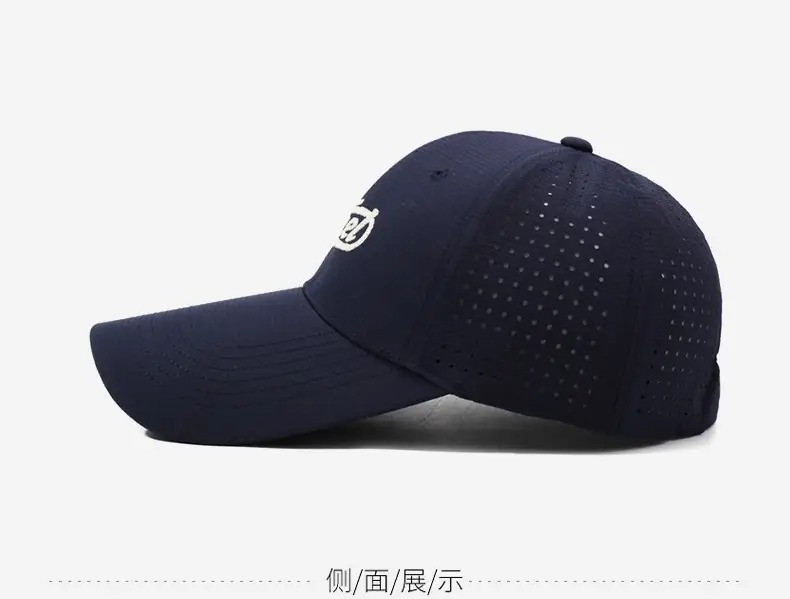 Blue "Fleet" Baseball Cap for Men — feature 10