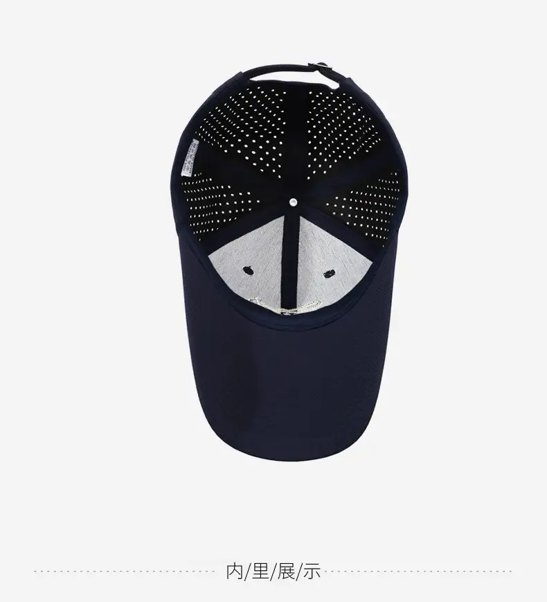 Blue "Fleet" Baseball Cap for Men — feature 13