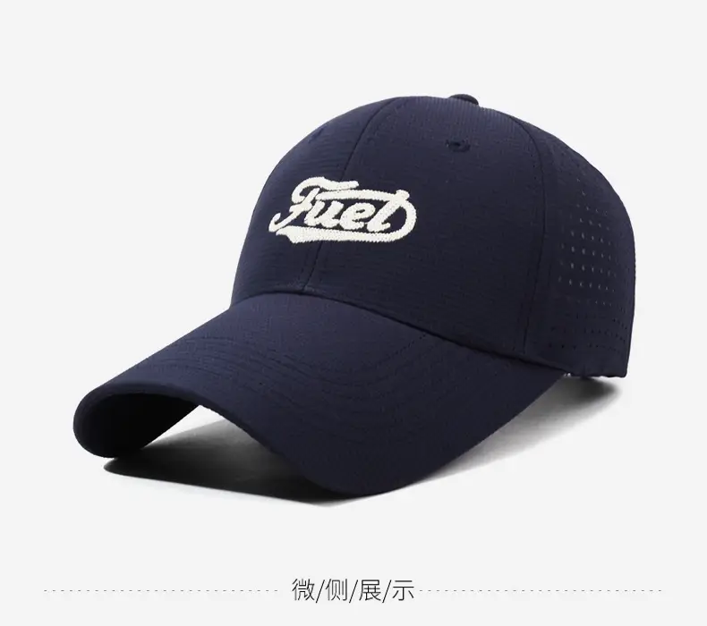 Blue "Fleet" Baseball Cap for Men — feature 9