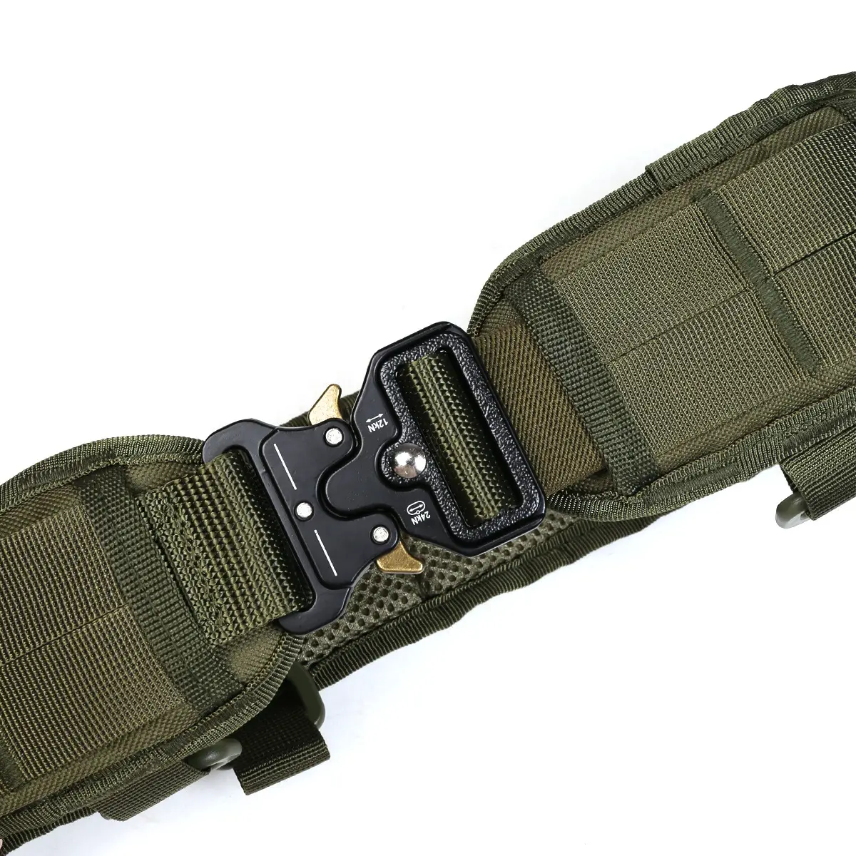 Military Tactical Girdle Belt with Quick-Release Snake Buckle - Image 9