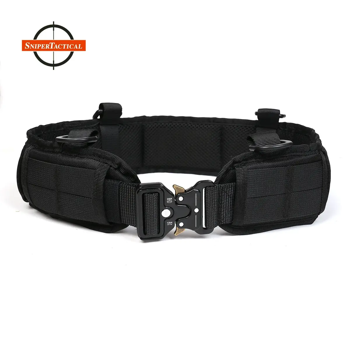 Military Tactical Girdle Belt with Quick-Release Snake Buckle - Image 10
