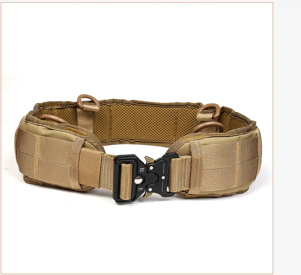 Military Tactical Girdle Belt with Quick-Release Snake Buckle — feature 18
