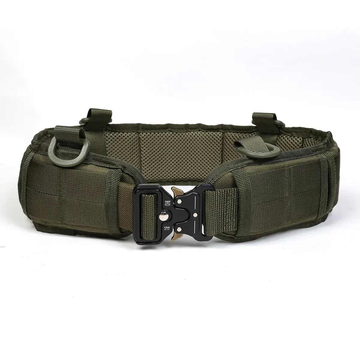 Military Tactical Girdle Belt with Quick-Release Snake Buckle - Image 2