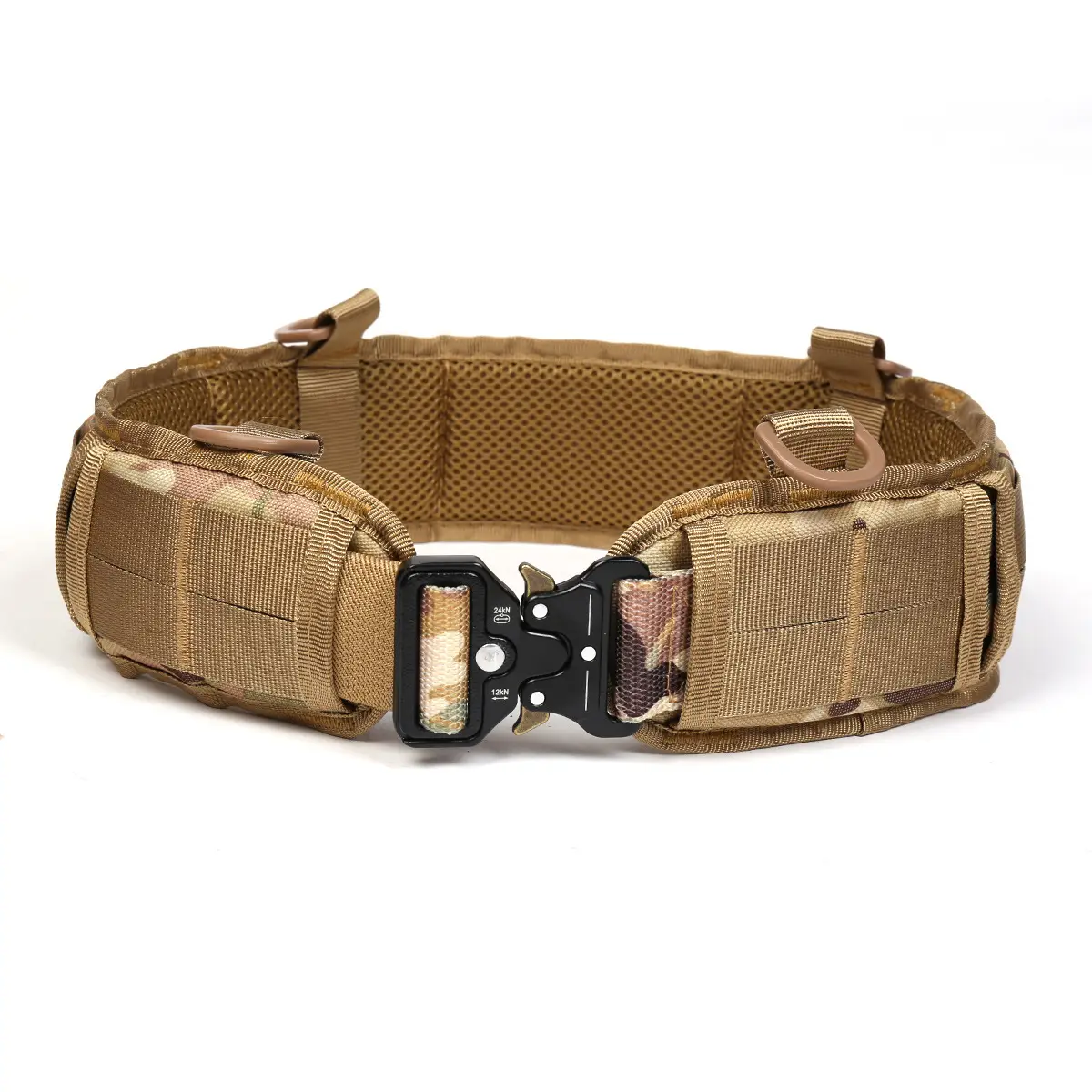 Military Tactical Girdle Belt with Quick-Release Snake Buckle - Image 3