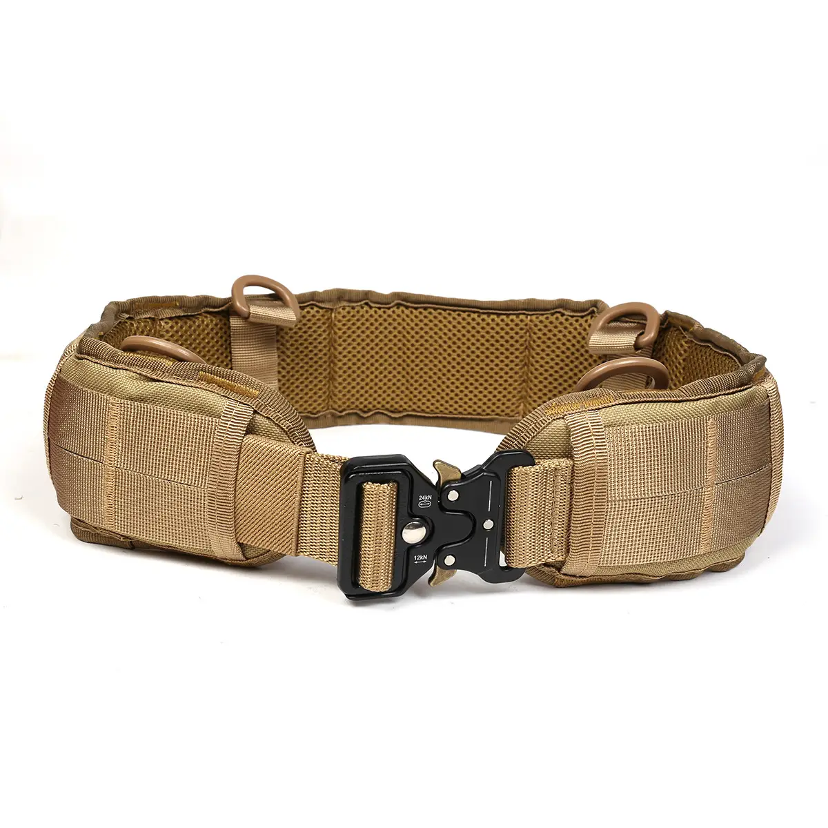 Military Tactical Girdle Belt with Quick-Release Snake Buckle - Image 5