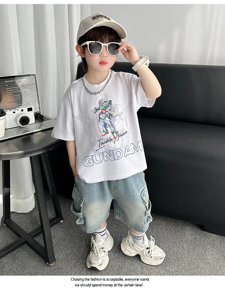 Boys Cotton T-Shirt Shorts Set Summer 2025 — feature 11