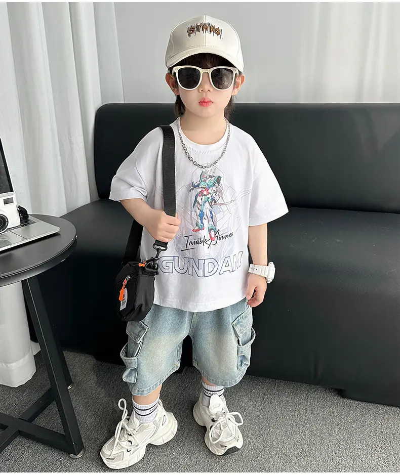 Boys Cotton T-Shirt Shorts Set Summer 2025 — feature 14