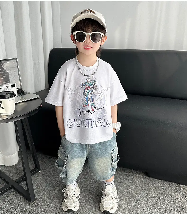 Boys Cotton T-Shirt Shorts Set Summer 2025 — feature 17