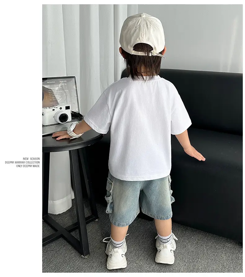 Boys Cotton T-Shirt Shorts Set Summer 2025 — feature 8