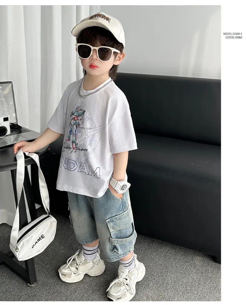 Boys Cotton T-Shirt Shorts Set Summer 2025 — feature 9