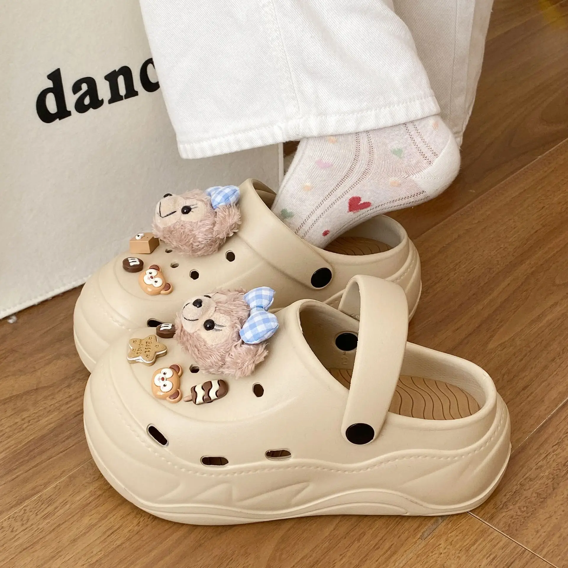 Women's Cartoon Toe-Toe Sandals White EVA - Image 18
