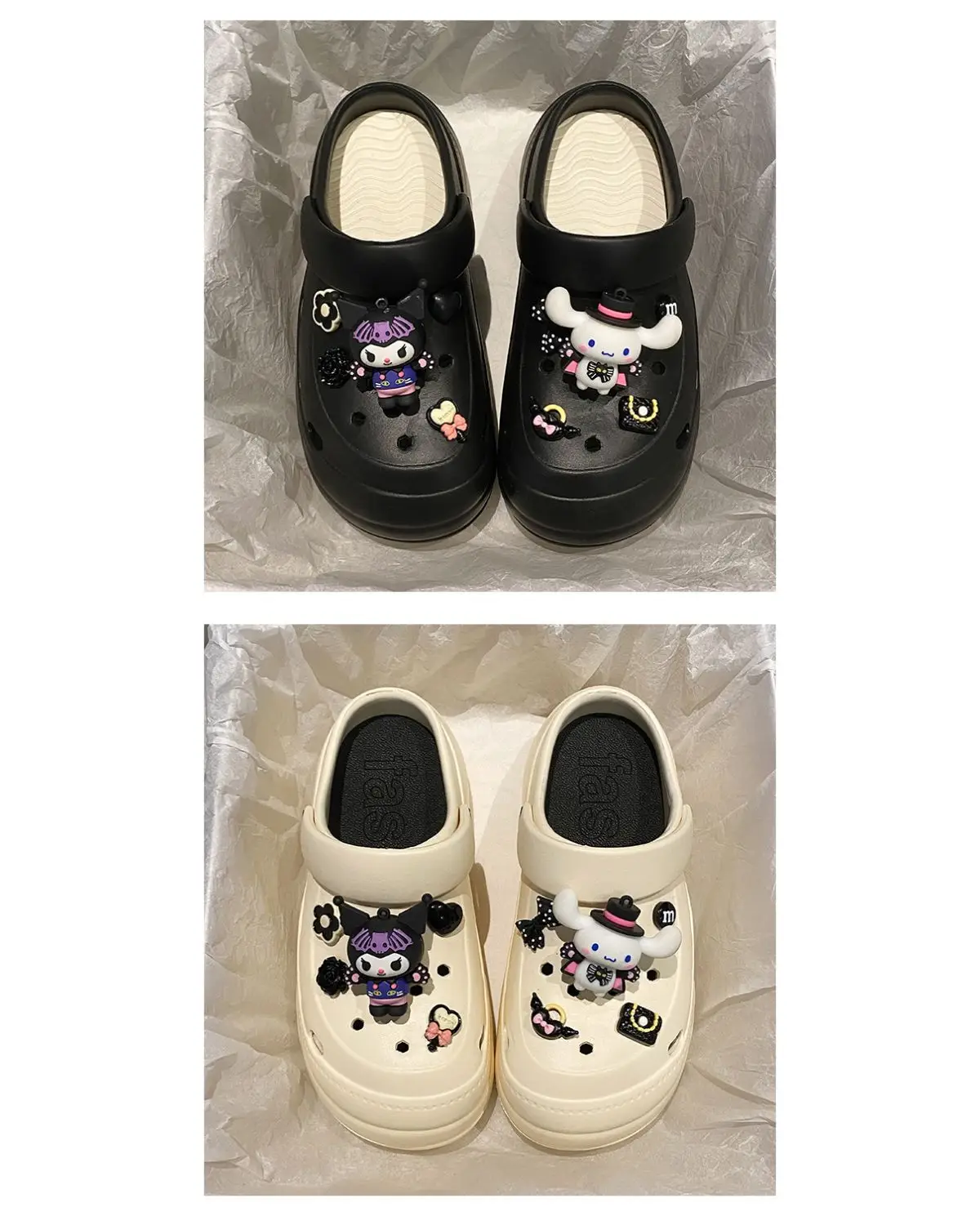 Women's Cartoon Toe-Toe Sandals White EVA — feature 22