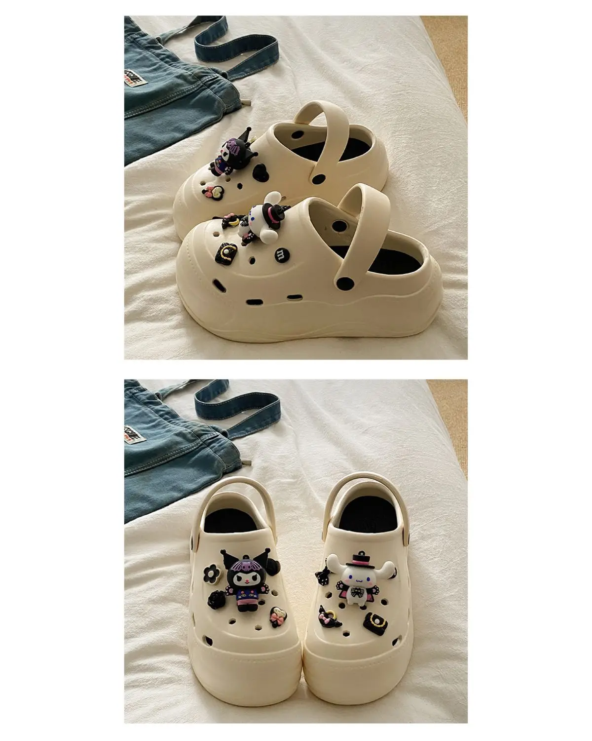 Women's Cartoon Toe-Toe Sandals White EVA — feature 23
