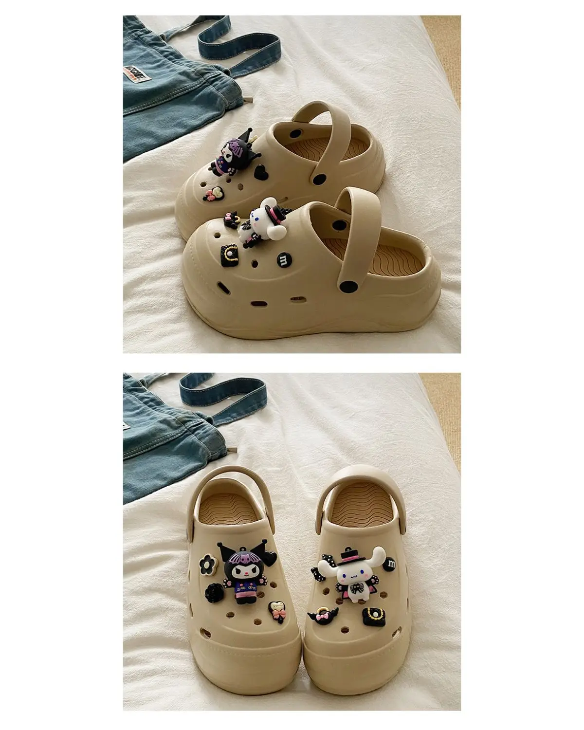 Women's Cartoon Toe-Toe Sandals White EVA — feature 24