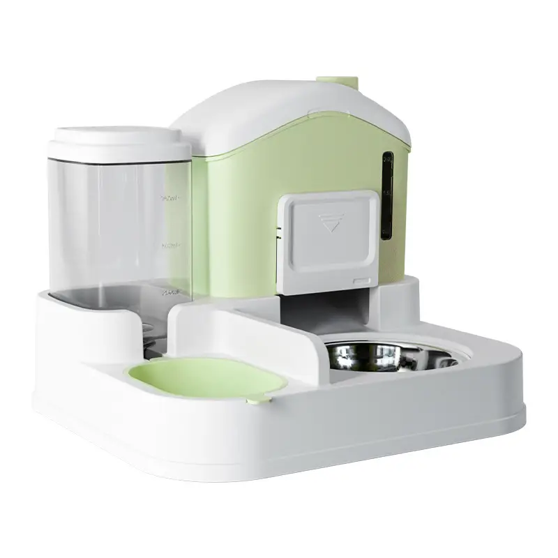 Pet water dispenser large capacity dry and wet separation automatic water feeder water and food integrated feeder cat dog water dispenser