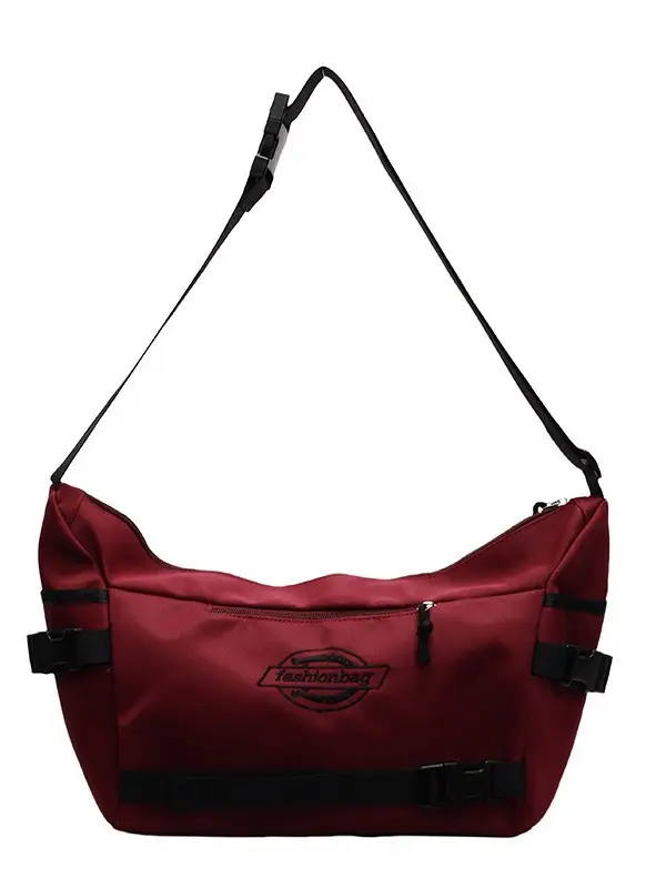 Red Japanese Style Shoulder Crossbody Bag for Men Women - Image 8