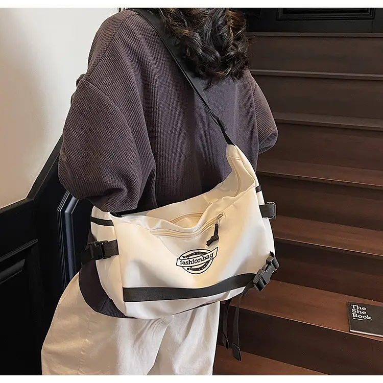 Red Japanese Style Shoulder Crossbody Bag for Men Women — feature 20