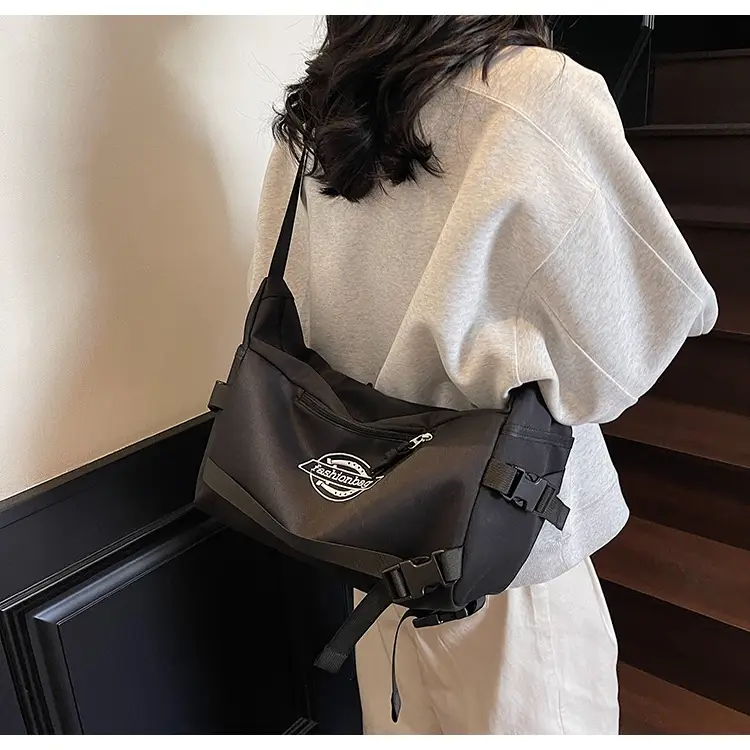 Red Japanese Style Shoulder Crossbody Bag for Men Women — feature 26
