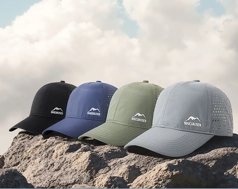 2025 Summer Light Blue Baseball Cap for Men Women — feature 28