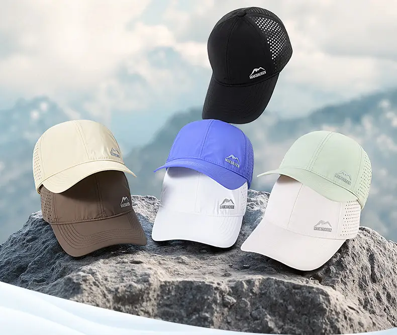 2025 Summer Light Blue Baseball Cap for Men Women — feature 9