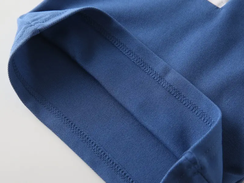 Boys Blue Polo T-Shirt 2025 Summer Embroidered β feature 11