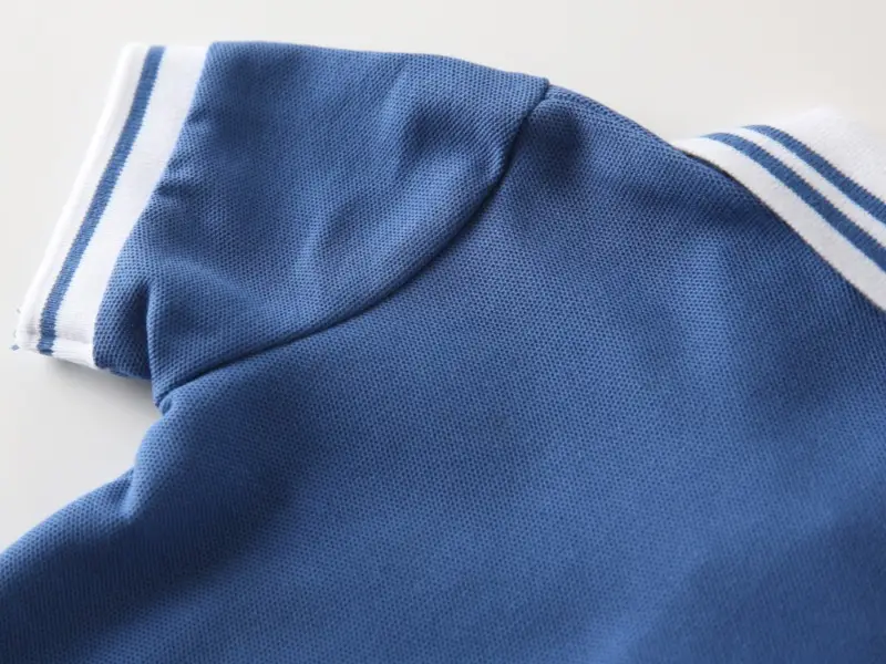 Boys Blue Polo T-Shirt 2025 Summer Embroidered β feature 13