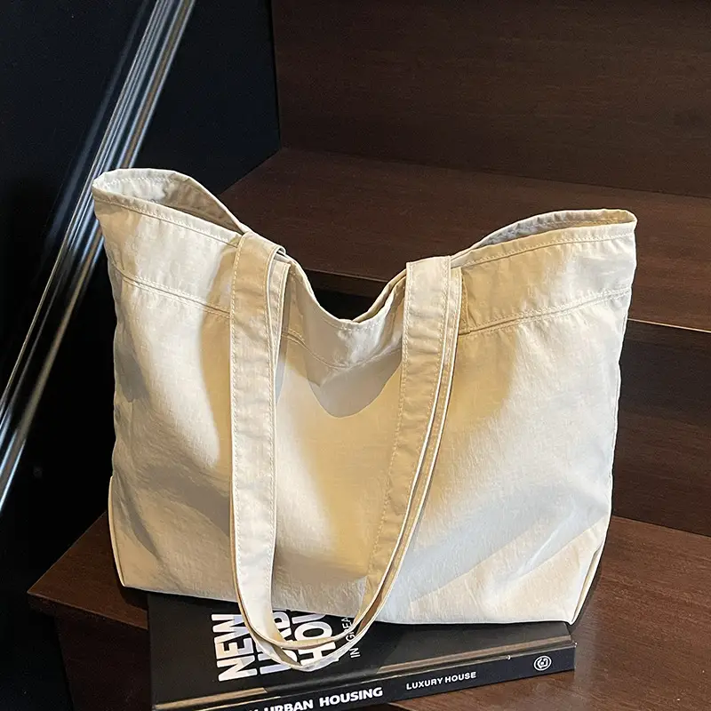 Women Canvas Large Tote Bag Washable Luggage - Image 7