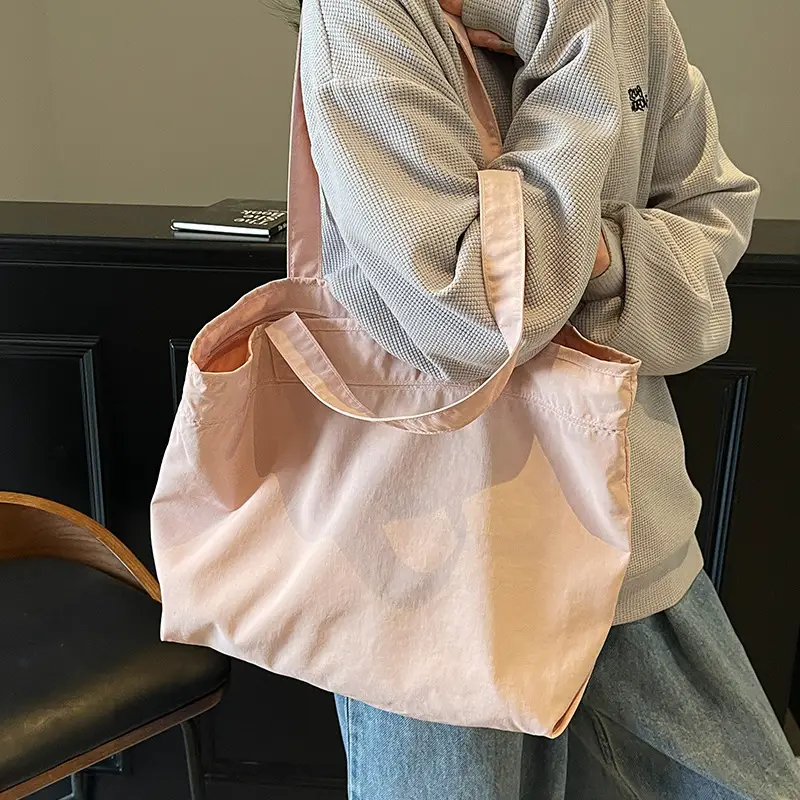 Women Canvas Large Tote Bag Washable Luggage - Image 8