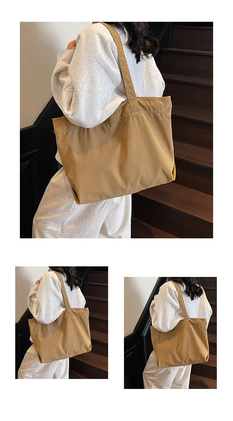 Women Canvas Large Tote Bag Washable Luggage — feature 12