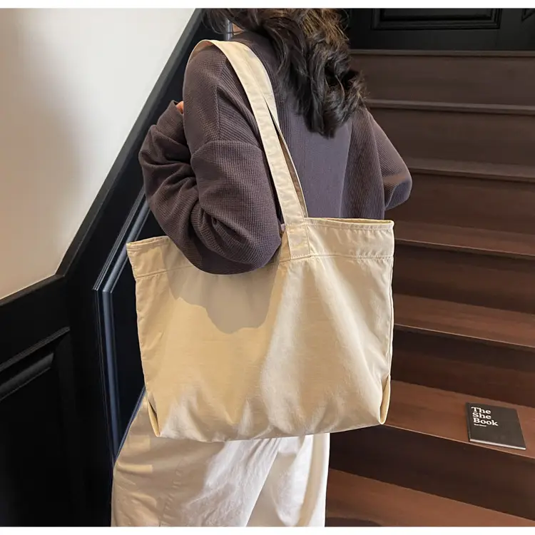 Women Canvas Large Tote Bag Washable Luggage — feature 22