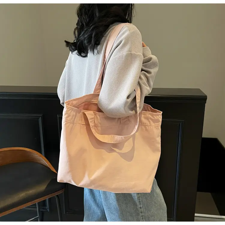 Women Canvas Large Tote Bag Washable Luggage — feature 29