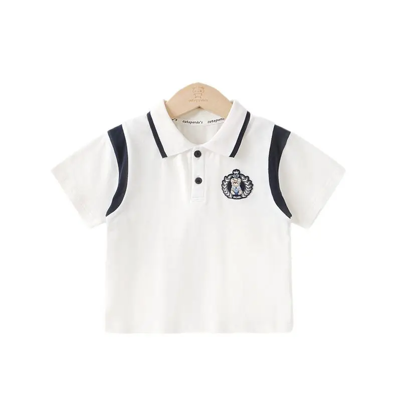 Kaka Panda Girls T-Shirt Summer Polo Shirt Kids Casual Wear - Image 6