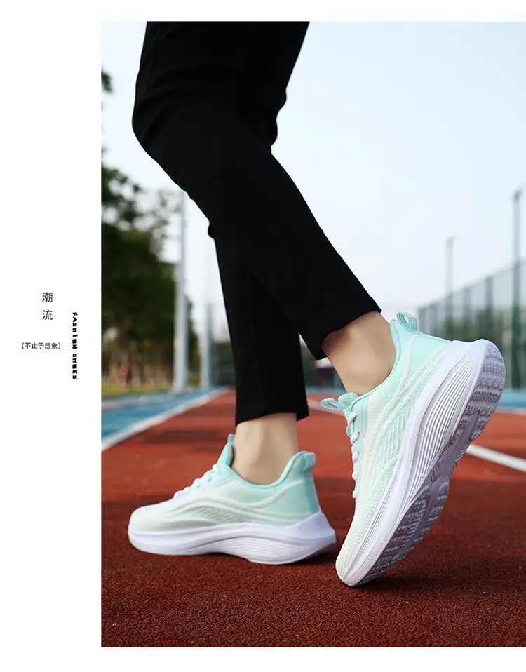 Sports Shoes for Women in Spring and Autumn, Fly-Woven Mesh Breathable Casual Shoes, Non-Slip Soft Soles, Versatile Women's Shoes, Breathable in Summer — feature 13