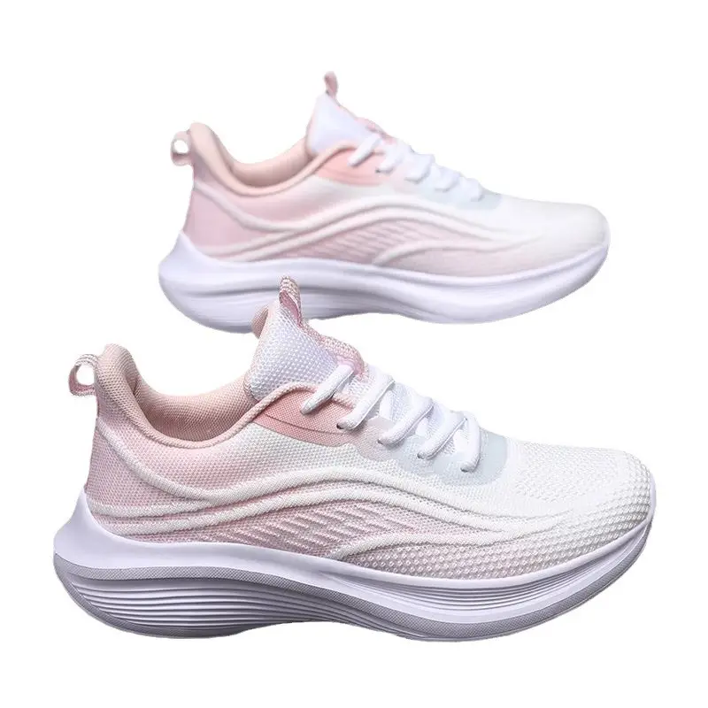 Sports Shoes for Women in Spring and Autumn, Fly-Woven Mesh Breathable Casual Shoes, Non-Slip Soft Soles, Versatile Women's Shoes, Breathable in Summer — feature 5
