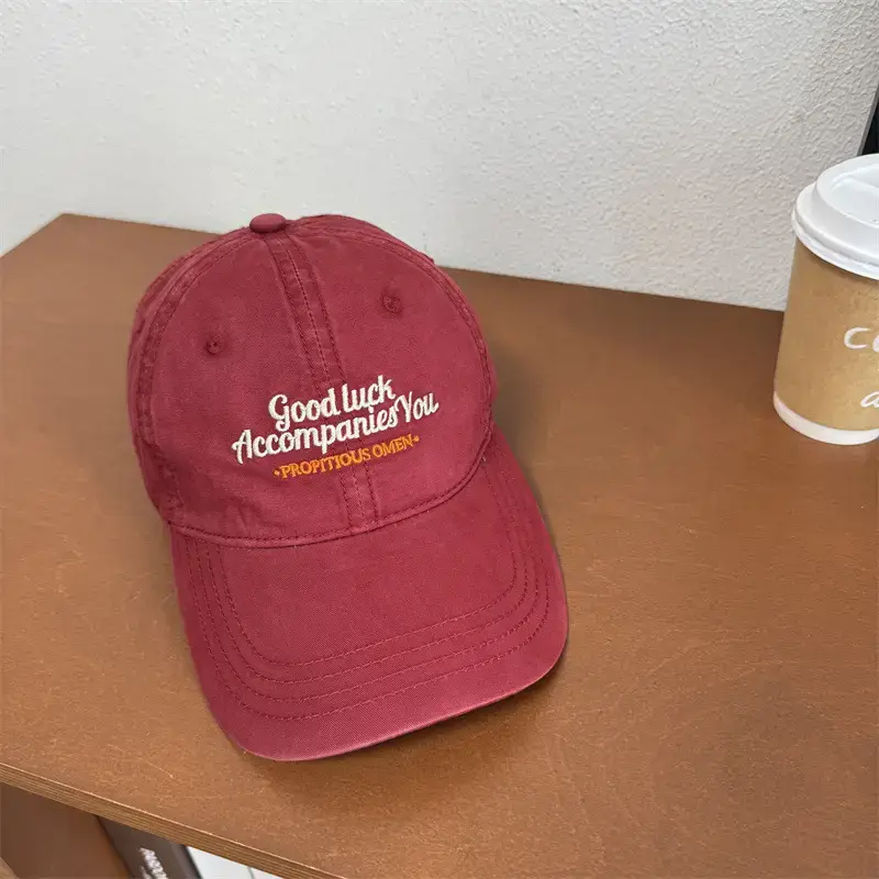Green Embroidered Baseball Cap for Men Women