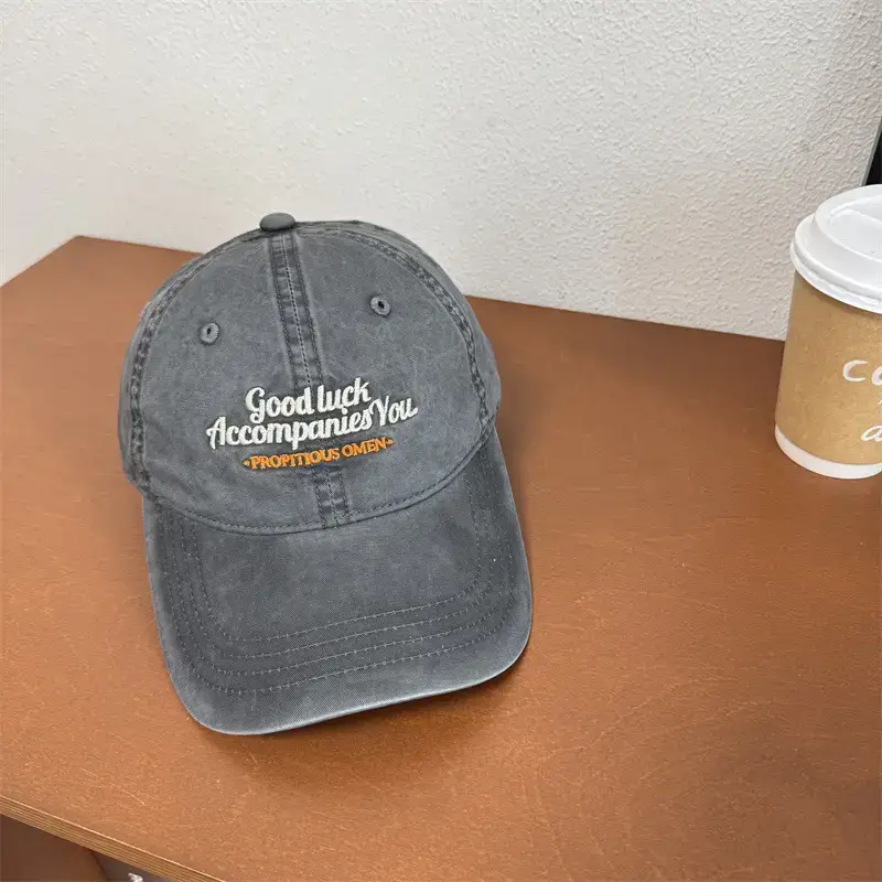 Green Embroidered Baseball Cap for Men Women
