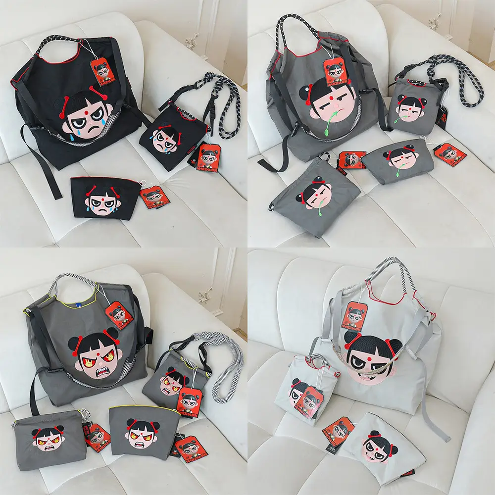 Hinezhna Cartoon Bag Set for Girls Cross Border Embroidery - Image 35